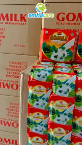 GOMILK SUSU KAMBING ETAWA PLUS HERBAL 1 BOX ISI 40 SACHET