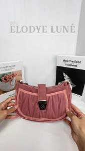 #A010 Tas Shoulder Bag Wanita Bahan Parasut Premium - Tas Bahu Wanita - Tas Bahu Cewek Parasut Lembut - Tas Shoulderbag Cewek murah
