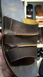 Sandal Pria Kulit Sapi Full Kulit Sampai Alas