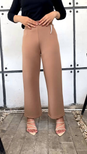Celana Long Pants Highwaist Kulot Scuba Classy Premium Cullote Pants