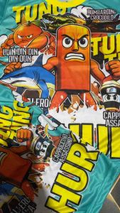 Baju TUNG TUNG SAHUR untuk anak usia 2 sampai 12 tahun