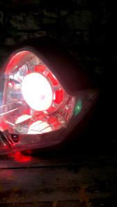 LAMPU DEPAN VIXION OLD PLUS PROJIE REFLEKTOR VIXION OLD PLUS PROJIE PNP