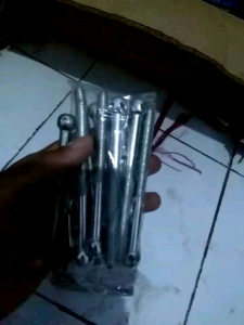 Promo 8Pcs +8 Mur + 8 Reng Baut Dipan Kayu Model Tengkok Alat Tukang Mebel dan Bahan Bangunan