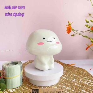 (14x14x14cm) 🍄 Kiu Quby - Mã SP 071 Heo đất size nhí nhỏ tầm lòng bàn tay đọc mô tả trước khi đặt hàng