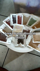 Bumbu Rempah & Bumbu Dapur Sachet Ekonomis Harga 1000an