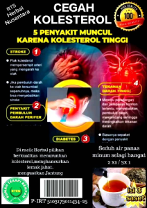 HERBAL UNTUK KOLESTROL JAHAT AMPUH