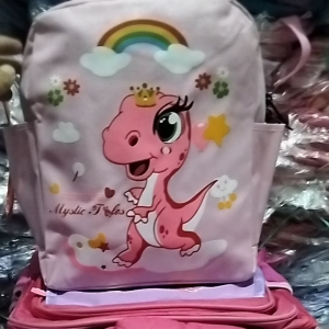 JUNIOR BAGS tas ransel anak sekolah PAUD karakter dino lucu viral