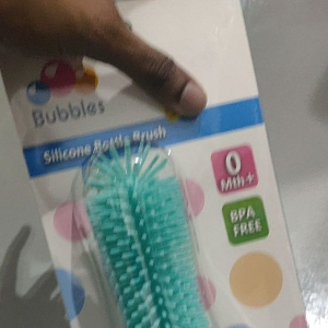BUBBLES SILICONE BOTTLE BRUSH BUF0105