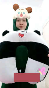 Bundara Pr-1274 Bantal leher + penutup mata Sangat lembut Bantal leher dewasa bantal mobil traveling