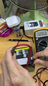 แบตเตอรี่แห้ง  12V 5.5A SPA SL 12-5.5 (ขนาด 9x7x10.1CM) Battery Battery 5000Mah - Lazada