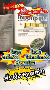 ไซมอกซานิล+แมนโคเซบ 1กิโลกรัม  ตัวเก่งทำลายเชื้อไฟทอบธอรา   สารไซมอกซานิล+แมนโคเซบ  ออกฤทธิ์สัมผัส และดูดซึม