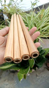 Cangklong Kayu Desain Tradisional & Pipa Kayu Kemuning Gading A607