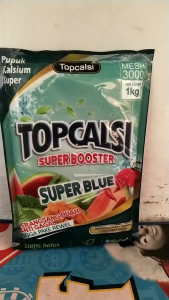 TOPCALSI PERANGSANG BUAH ANTI GAGAL Pupuk Calsium Super kandungan microcalsium + boron + paclobutrazol isi 1kg