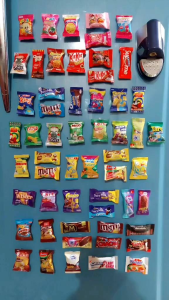 Tempelan Magnet Kulkas Miniatur & Snack Makanan Kulkas