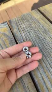 แหวนรองจุกลม เลสเงิน 1 คู่ สำหรับทุกรุ่นรถ จี้ลาย แหวน สแตนเลสแท้ 100% 1 คู่