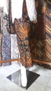 Kain Jarik Sogan Solo Katun Premium Motif Pisang Bali Daun