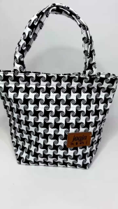 Tas Tangan Tenun Wanita Motif - Tas Fashion Kekinian - Tas Serbaguna - Tas Mukena