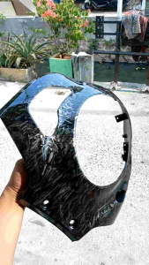 Tameng Depan Scoopy New 2022 Karbon