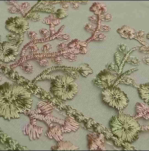 Kain Tulle Valentino Bordir Sapto Twotone