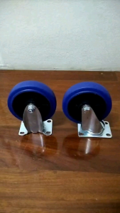 ล้อ ล้อยาง TPR ล้อรถเข็น ล้อแป้นหมุน การผสม 2ชนิด (4นิ้ว และ 5นิ้ว)