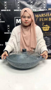 KUALI GRANITE 36CM /KUALI BATU/PERIUK BATU TAK MELEKAT/NONSTICK