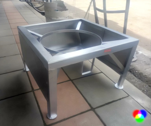 soi tiger ขาเตาแก๊สหัวเร่ง kb10 ขาเตา ฐานสี่เหลี่ยม สูง 40ซม.