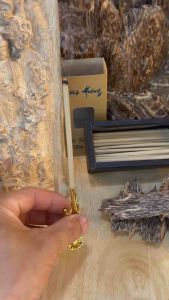 Nhang Que Nén Trầm  TẶNG ĐẾ CẮM NHANG  Được Nén Thuỷ Lực Bằng Bột Trầm Hương Không Pha Trộn Keo và Thành Phần Khác  An Toàn Cho Mọi Người  Trầm Hương Đức Nam