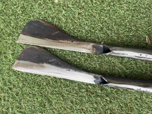 มีดโต้แหนบ ทรงแก้วหน้าม้ารุ่นเล็ก ขนาดกระทัดรัด สันหนา 4 มิล