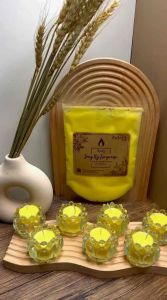 Nến Bơ Cúng Phật - Combo 36 ly SEN LỚN 80-90ML - Set Nguyên Liệu 36 ly Làm Nến Bơ Cúng Dường Tại Nhà - Nến Bơ Song Kỳ