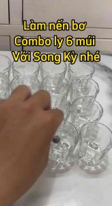 Combo 36 Ly Múi - Set Nguyên Liệu Làm Nến Bơ Cúng Dường Tại Nhà Không Chất Phụ Gia Không Dùng Paraffin - Nến Bơ Song Kỳ