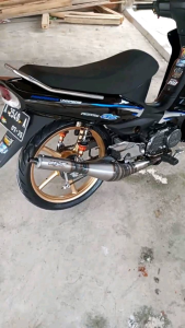 Knalpot Telo Standar Kompetisi Suzuki Tornado GS GX cocok untuk Drag