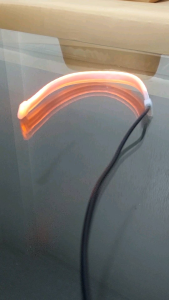 Lampu Alis Slim Flexible Running 2 Warna 30 cm Sepasang