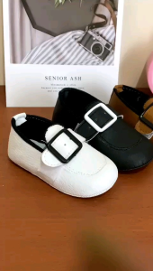 Sepatu Bayi Docmart Anak Laki-Laki Motif Gesper 0-14 Bln