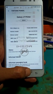 LCD Touchscreen Ts Fulset Samsung Galaxy J7 Prime SM-G610F/DS