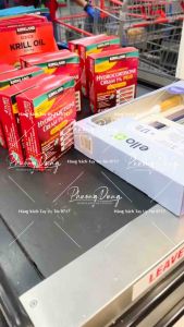 180 viên Krill oil mẫu mới hàng chuẩn Mỹ dầu nhuyễn thể bổ sung Omega 3 Astaxanthin hỗ trợ toàn diện