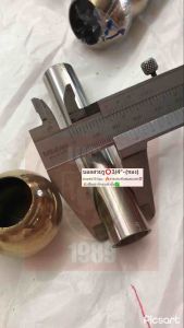 ลายประดับสแตนเลส-(ชนิดสวม)ท่อสแตนเลส-ขนาด3/4”(19.1มม.)(ยกห่อ10อัน)-สีทอง