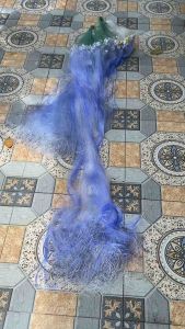 Lưới 3 lớp màn Bắt cá Cao 2m Dài 90/100m và nửa treo dài 45-50m