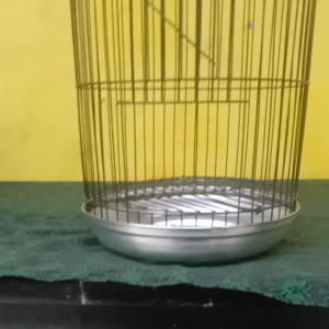 kandang burung lovebrid  peleci kenari dll .uk L 23cm  T 33 cm..tebok atas bawah almunium.