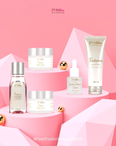 JGLOW SKINCARE PAKET RADIANCE WHITENING / SKINCARE GLOWING - 5 PCS