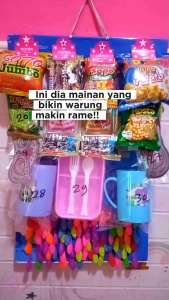 Cabutan balon berhadiah isi 100 pcs NR07