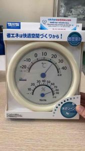 Nhiệt Ẩm Kế Tanita TT-513 cơ học. Đồng hồ đo nhiệt độ và độ ẩm phòng để bàn treo tường tiện dụng Nhật Bản [Hibaby Plus]