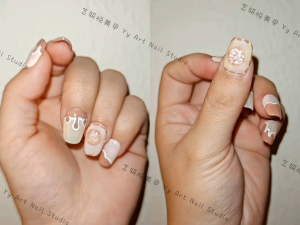 你猜我今天选了哪款？ ✨奶油美甲穿戴甲✨