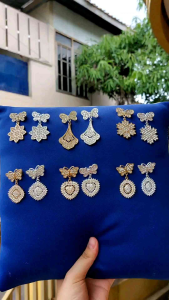 Bross Mini Juntai Kupu Kupu Cantik Menawan Murah Grosir COD Jilbab Mewah Kondangan Free Gift