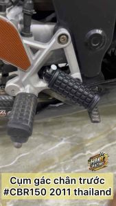 Cụm cao su gác chân trước #CBR150 2011 thailland