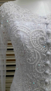 atasan kebaya akad kerah sabrina + longtorso