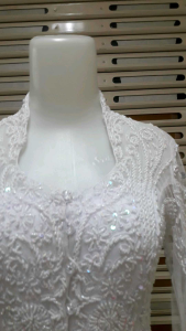ATASAN KEBAYA AKAD NIKAH PAYET EKSKLUSIF