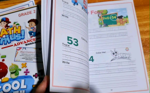 Practice Writing Tracing Coloring and Reading (Back to Back Print) 150pages