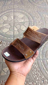 SANDAL POL KULIT TERBARU PRIA DEWASA