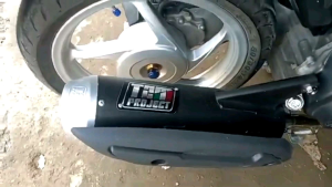 Knalpot Standar TZM Adem Ngebas Beat Carbu FI Deluxe Mio Sporty M3 Smile FI Deluxe ESP Vario Scoopy