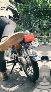 Sepatu boots bikers G22 by working sneakers for you upper sidney sole rubber anti slip sudah jahit